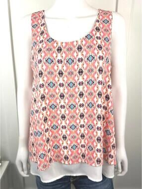 Beautiful Relativity Sleeveless Top Size M